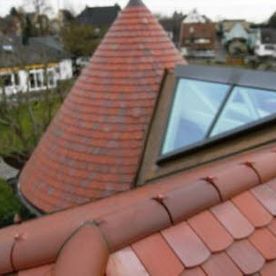 Dachfenster ins Dach integriert