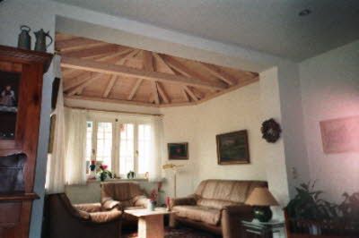 Blick innen in den Ausbau