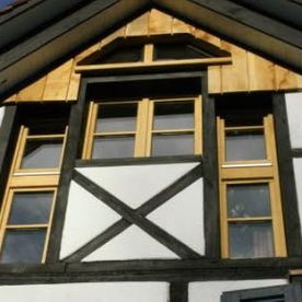 Dach mit neuen Fenstern