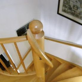Pfosten des Geländers