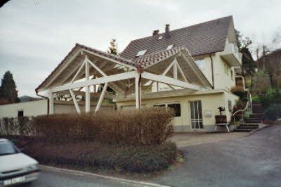 Straßenansicht Doppelcarport