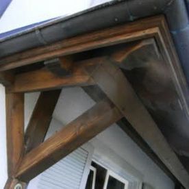 Vordach Details