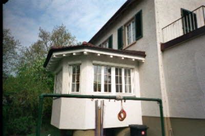 Anbau von außen