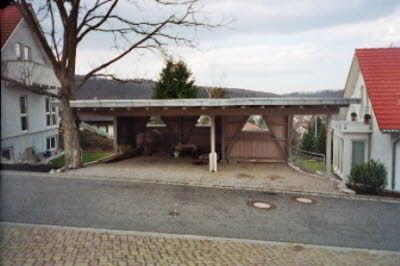 Carportanlage Front