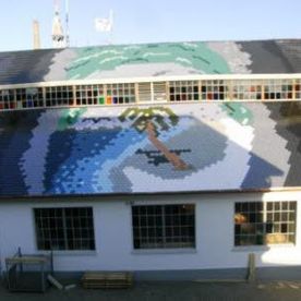 buntes Dach