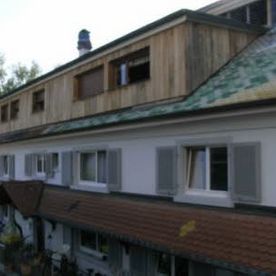Seitenansicht Zimmermann Holzbau