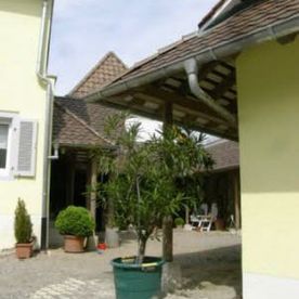 Sicht in den Innenhof