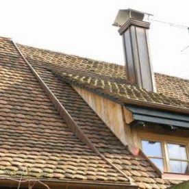 Fachwerk Fassade und Dach
